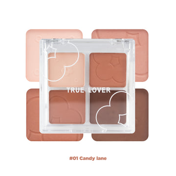 Paleta Sombras 4 Tonos Colección Dreamy Flower