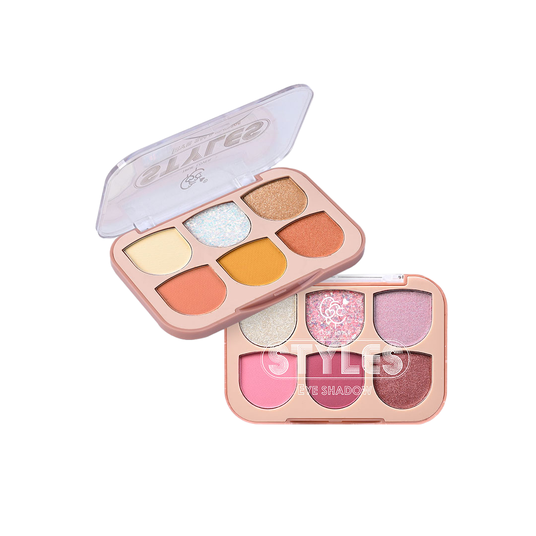 PALETA DE SOMBRAS STYLE PORTATIL 6 TONOS - Eyeshadow