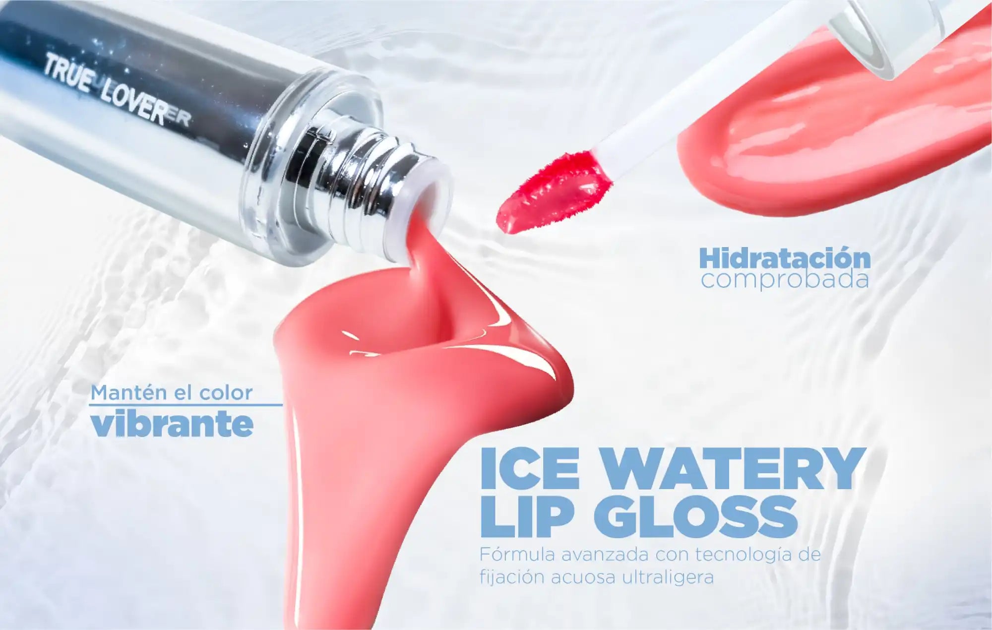 Producto de brillo labial.